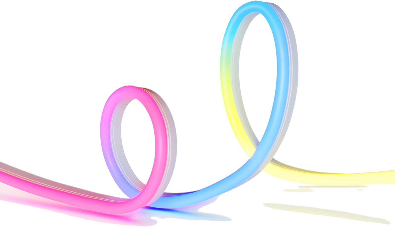 GOVEE Neon LED szalag Matter támogatás, 3 m, fehér, H61D3301