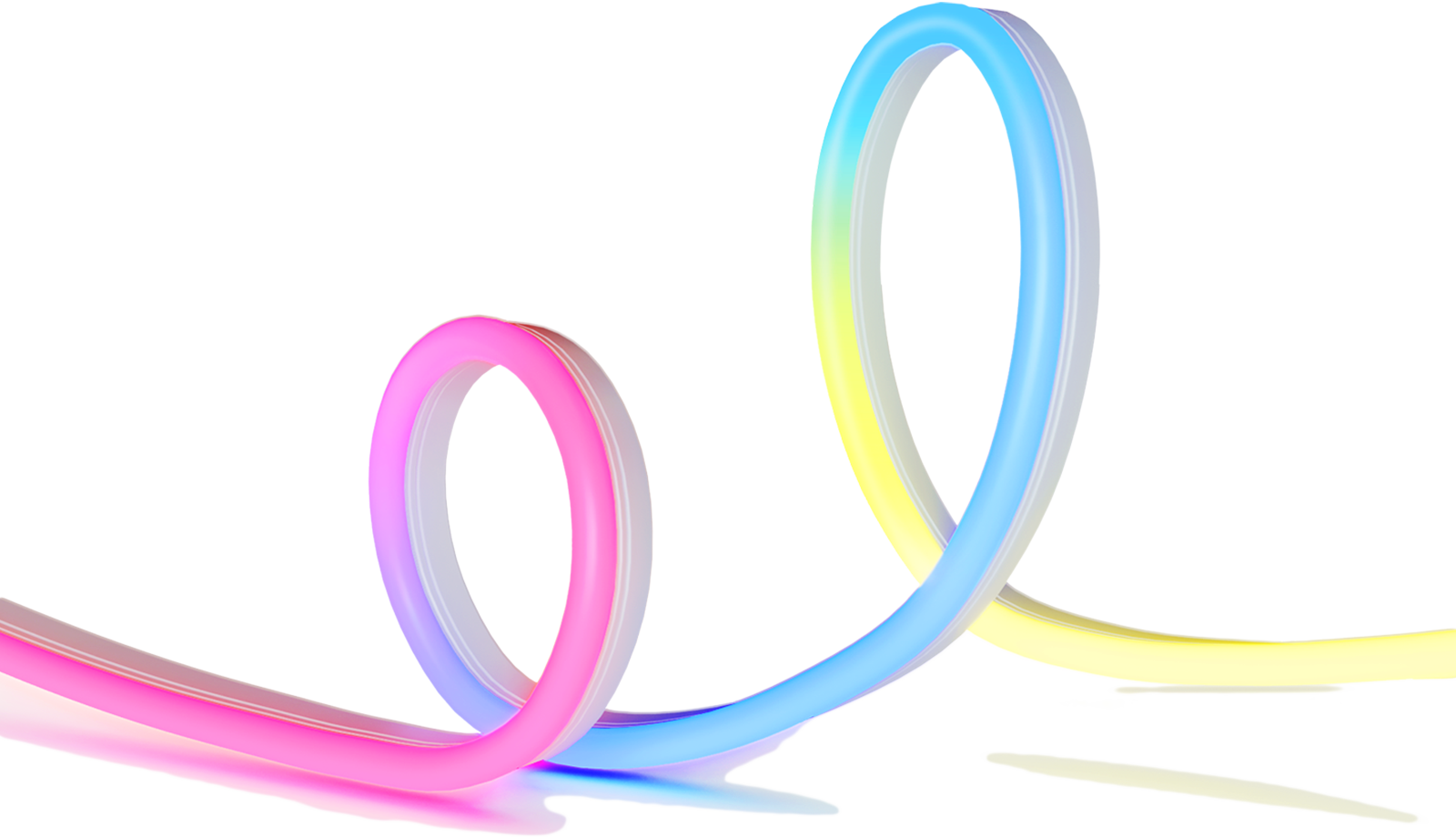 GOVEE Neon LED szalag Matter támogatás, 5 m, fehér, H61D5301