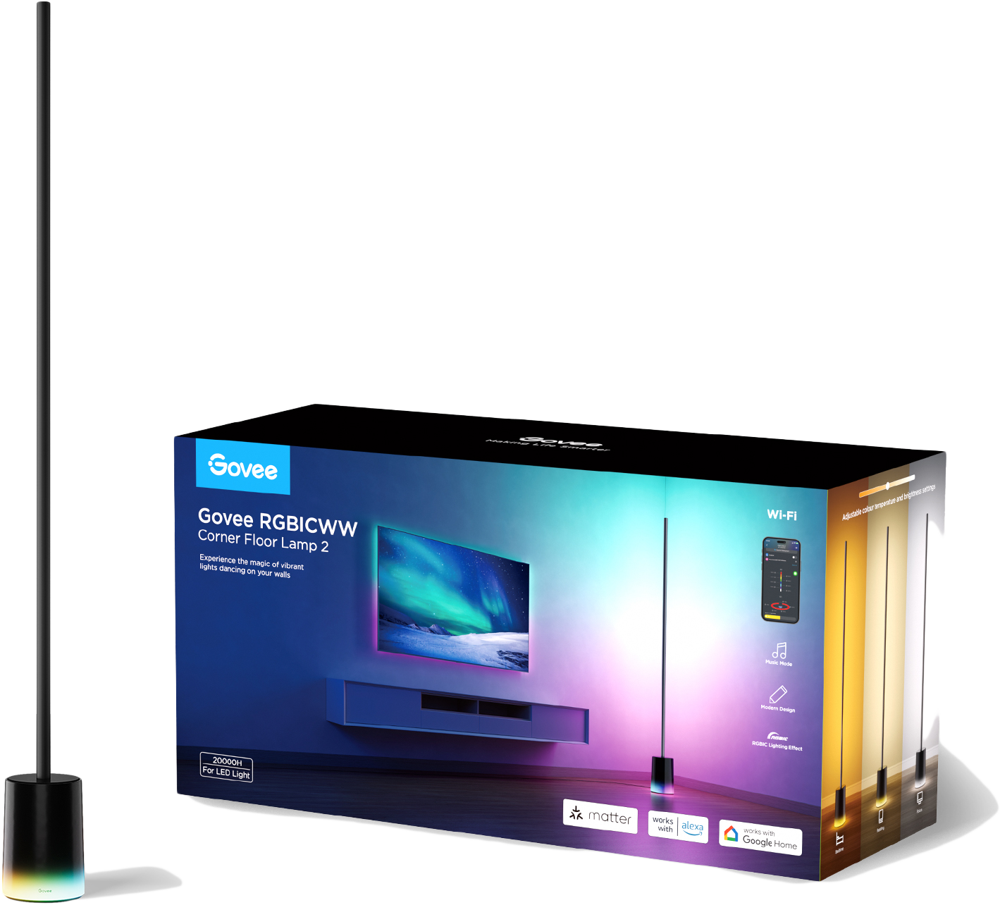 GOVEE Floor lamp Lite állólámpa, H8076C13