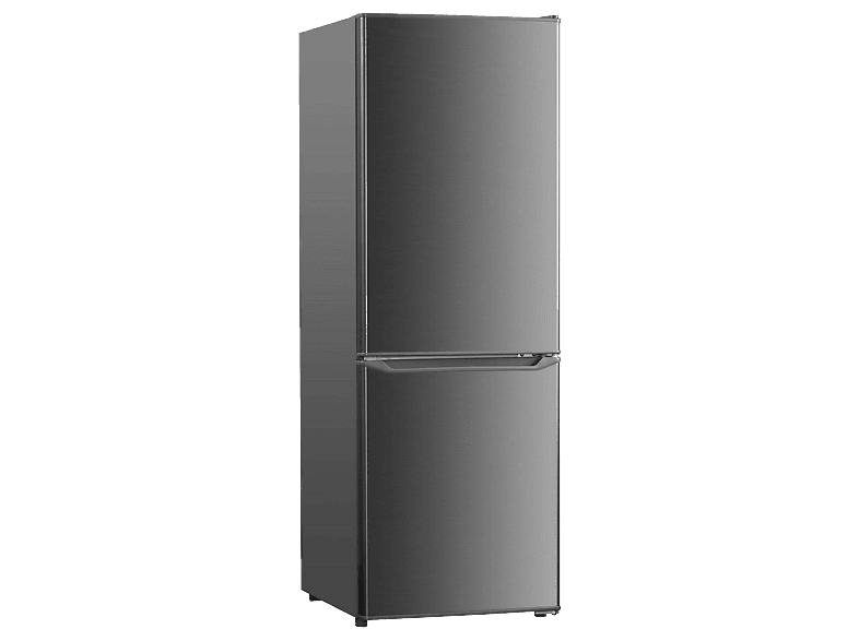 Lodówka OK. OFK 411-1 E 142,2cm Ciemny Inox