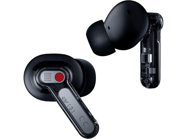 Auriculares True Wireless – Nothing Ear (3), Autonomía máxima 19 h, Cancelación de ruido activa, Negro