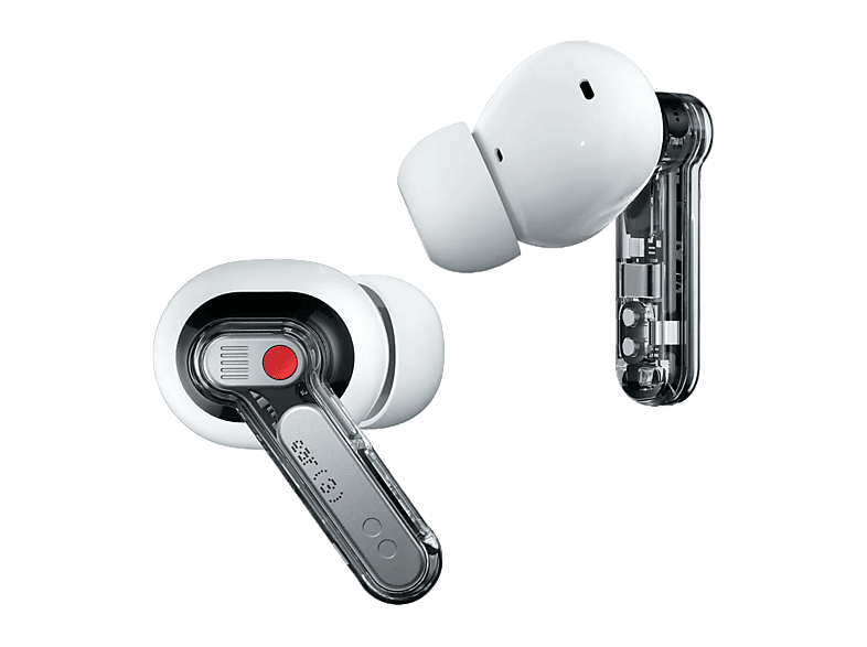 Auriculares True Wireless – Nothing Ear (3), Autonomía máxima 19 h, Cancelación de ruido activa, Blanco