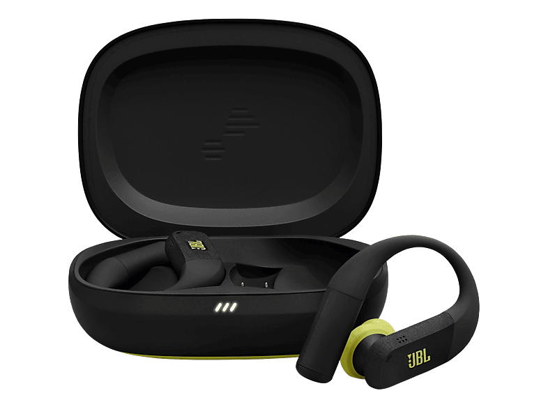 JBL Endurance Peak 4, In-ear True Wireless Kopfhörer Bluetooth Schwarz/Lime
