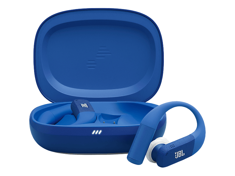 JBL Endurance Peak 4, In-ear True Wireless Kopfhörer Bluetooth Blau