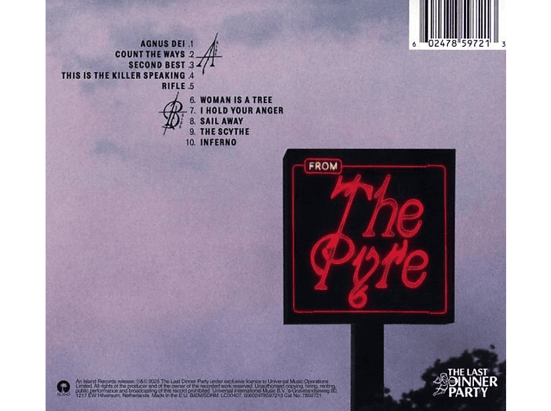 Thumbnail - The Last Dinner Party - From Pyre (CD)