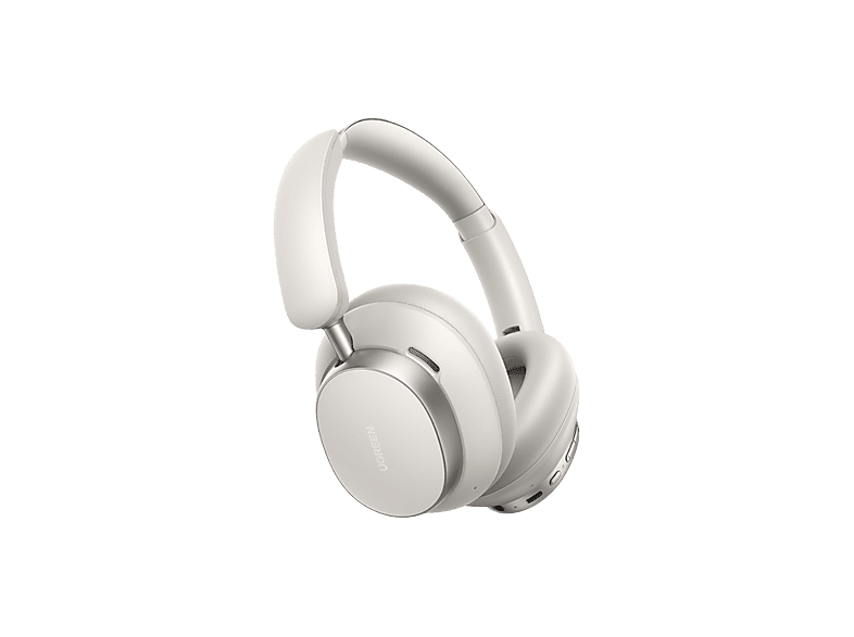 UGREEN HiTune Max6 Studio Pro Hibrit Aktif Gürültü Engelleyici Kablosuz Kulak Üstü Kulaklık, 100 Saat Çalma Süresi, Beyaz, 55614