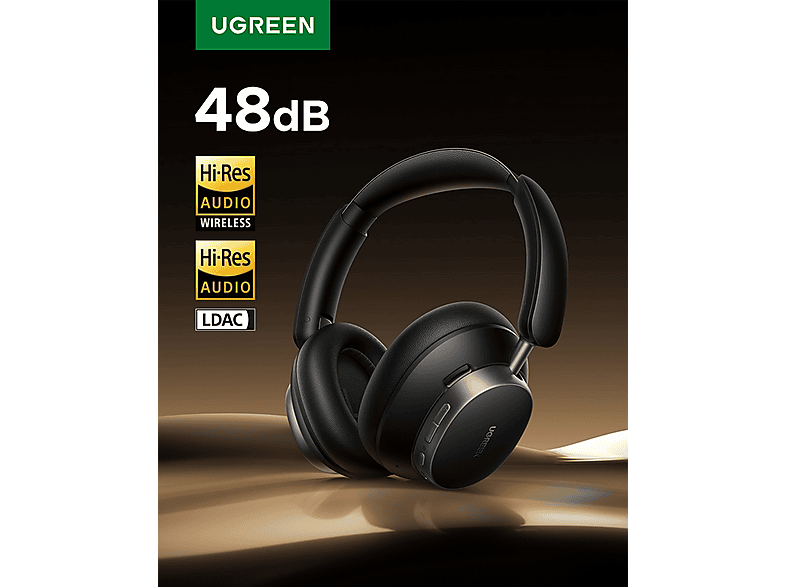 UGREEN HiTune Max 6 Studio Pro Hibrit Kablosuz Kulak Üstü Kulaklık