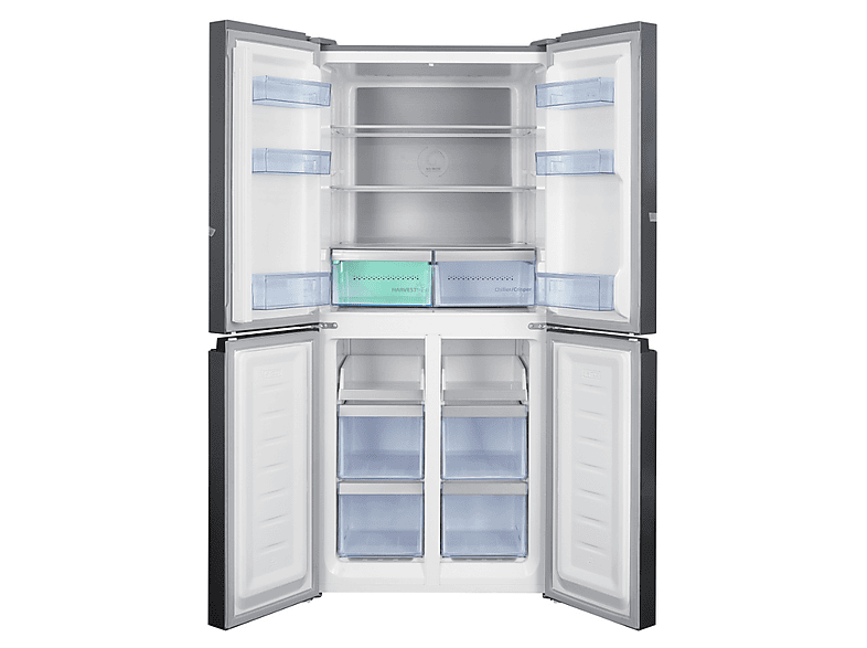 BEKO GNO46624MXPN Side-by-Side (466 l, C, 1800 mm hoch, New Silver)