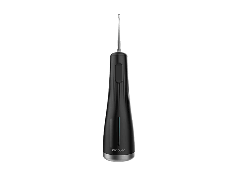 Irrigador - Cecotec ToothCare Jet Liberty, 1600 pulsos por minuto, 8 boquillas intercambiables, 4 modos de limpieza, 250ml capacidad, IPX7, Negro