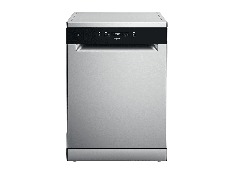 LAVASTOVIGLIE Libera installazione (FS) WHIRLPOOL WH4FFA14BN6X, Programmi 8, Dimensioni: L 60 cm, A 85 P 59 Rumorosità 43 dB(A), Consumo di acqua 9,5 l, Inox, Classe
