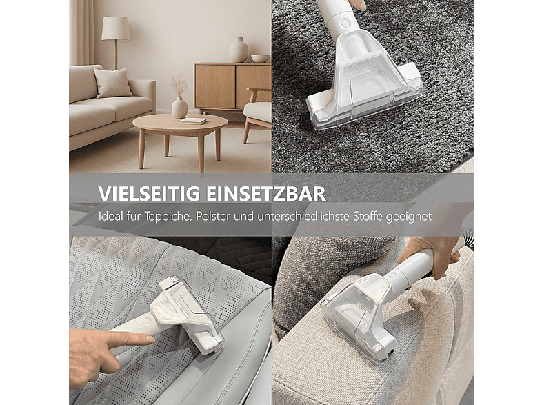 Silva-Schneider SC 7500 Polster- und Teppich Nassreiniger, Weiß — Foto 3 von 5