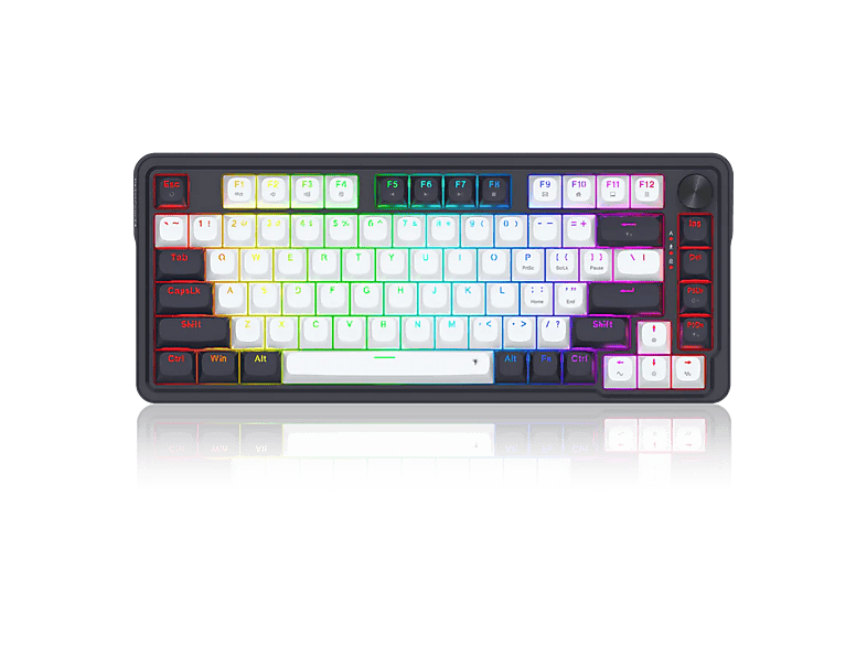 Redragon Ucal K673WB-RGB-M Czarno-biały