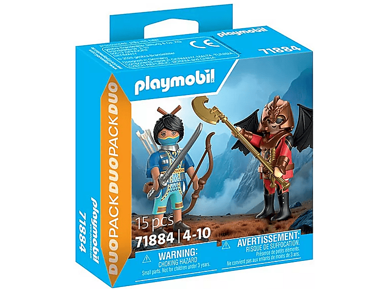 PLAYMobil 71884 Novelmore: DuoPack Novelmore vs. Burnham Duell (Ab 4 Jahren); Spielfigur