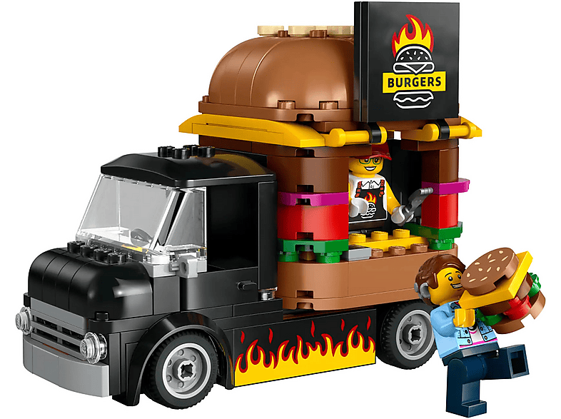 LEGO City 60404 Ciężarówka z burgerami – zdjęcie 3