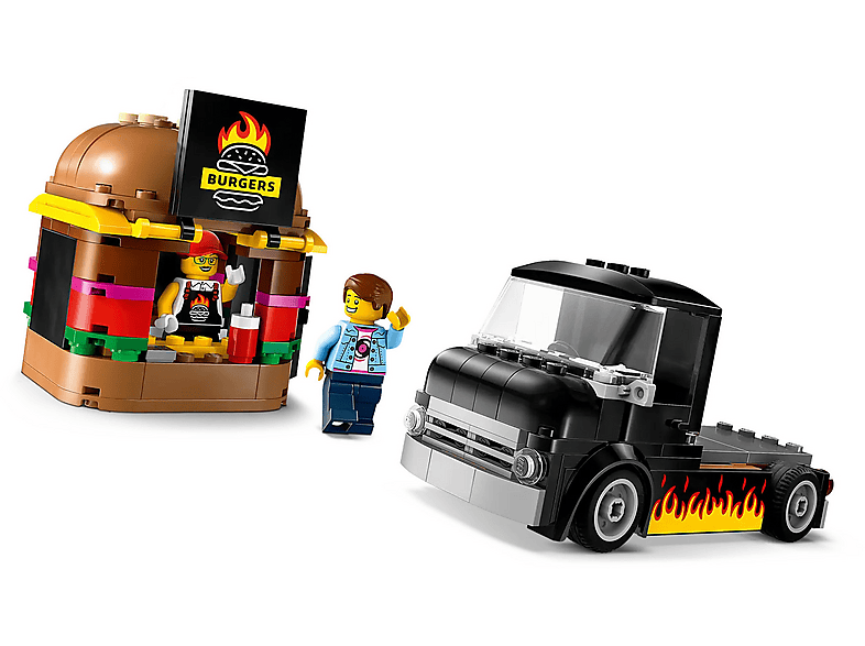 LEGO City 60404 Ciężarówka z burgerami – zdjęcie 2