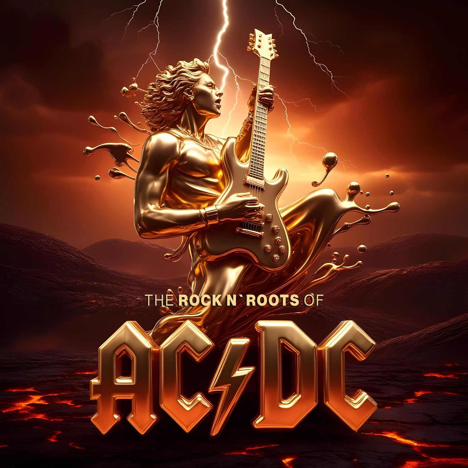 AC/DC - The Rock N' Roots Of (Transparent Vinyl) (Vinyl LP (nagylemez))