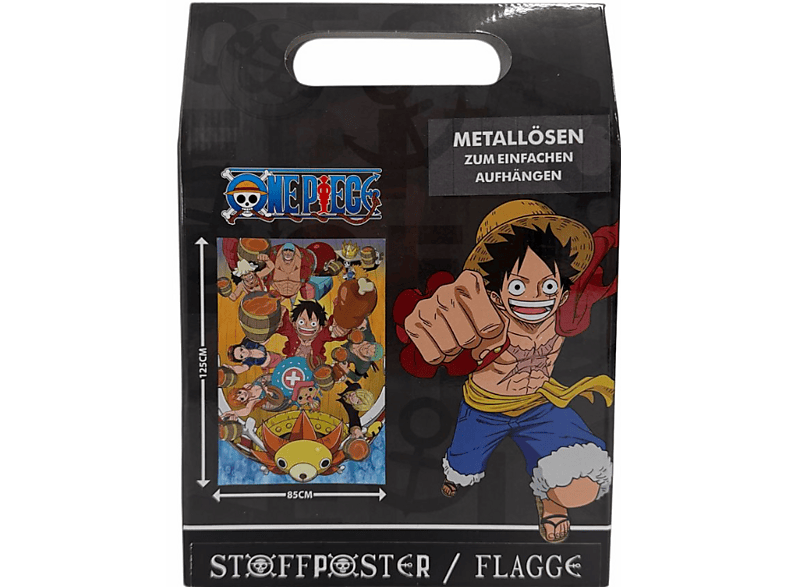 LYO Stoffposter/Flagge - One Piece (125x85 cm); Stoffflagge