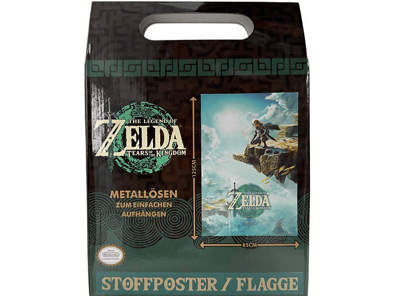 LYO Stoffposter/Flagge - Zelda (125x85 cm); Stoffflagge