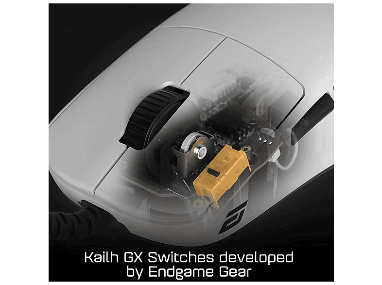 Thumbnail - ENDGAME GEAR OP1 8k Gaming Maus, Weiß