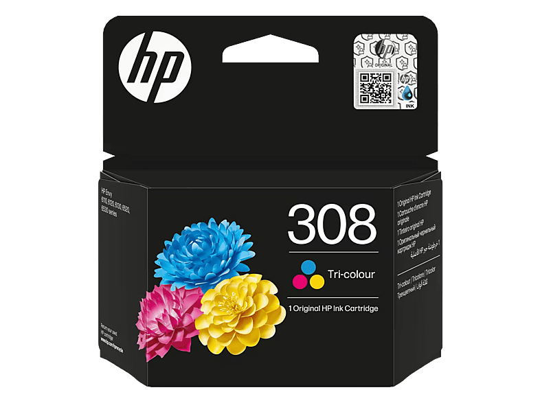HP 308 Original Druckerpatrone Cyan/Magenta/Gelb
