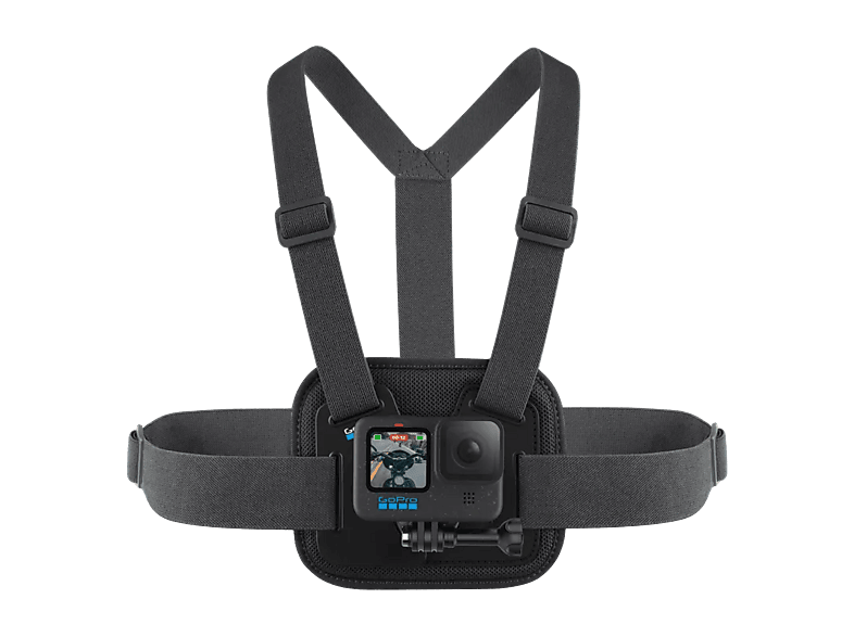 GOPRO AGCHM-001-VN, Performance Brustgurthalterung, Schwarz