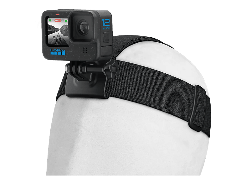 GOPRO ACHOM-002-VN, Kopfgurt + Cliphalterung, Schwarz
