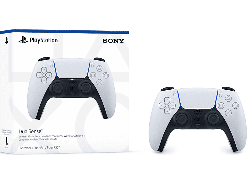 Sony DualSense® Wireless-Controller white für PS5, PC, Mac + Spiel Marvel's Wolverine; Wireless Controller — Foto 2 von 5