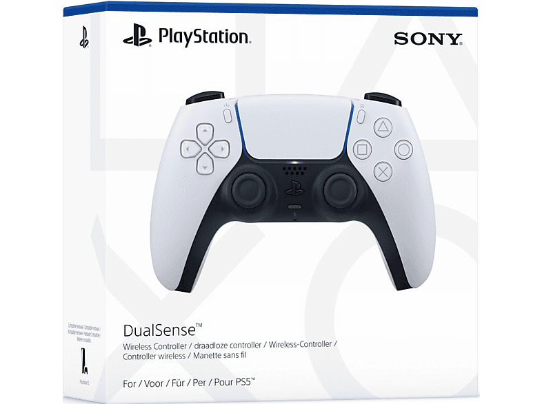 Sony DualSense® Wireless-Controller white für PS5, PC, Mac + Spiel Marvel's Wolverine; Wireless Controller — Foto 3 von 5