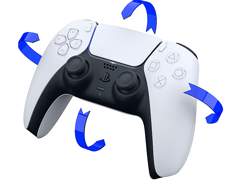 Sony DualSense® Wireless-Controller white für PS5, PC, Mac und Mobilgeräte; Wireless Controller — Foto 5 von 5