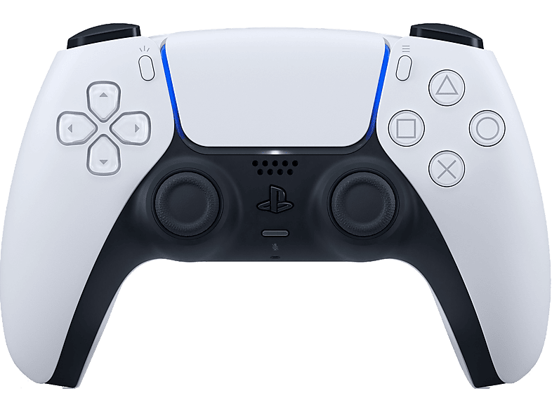 Sony DualSense® Wireless-Controller white für PS5, PC, Mac und Mobilgeräte; Wireless Controller