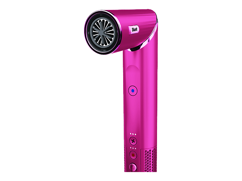 Moldeador - Shark HD440BPEU, 1400W, 4 Temperaturas, 3 Velocidades, Tecnología Coanda, Fucsia