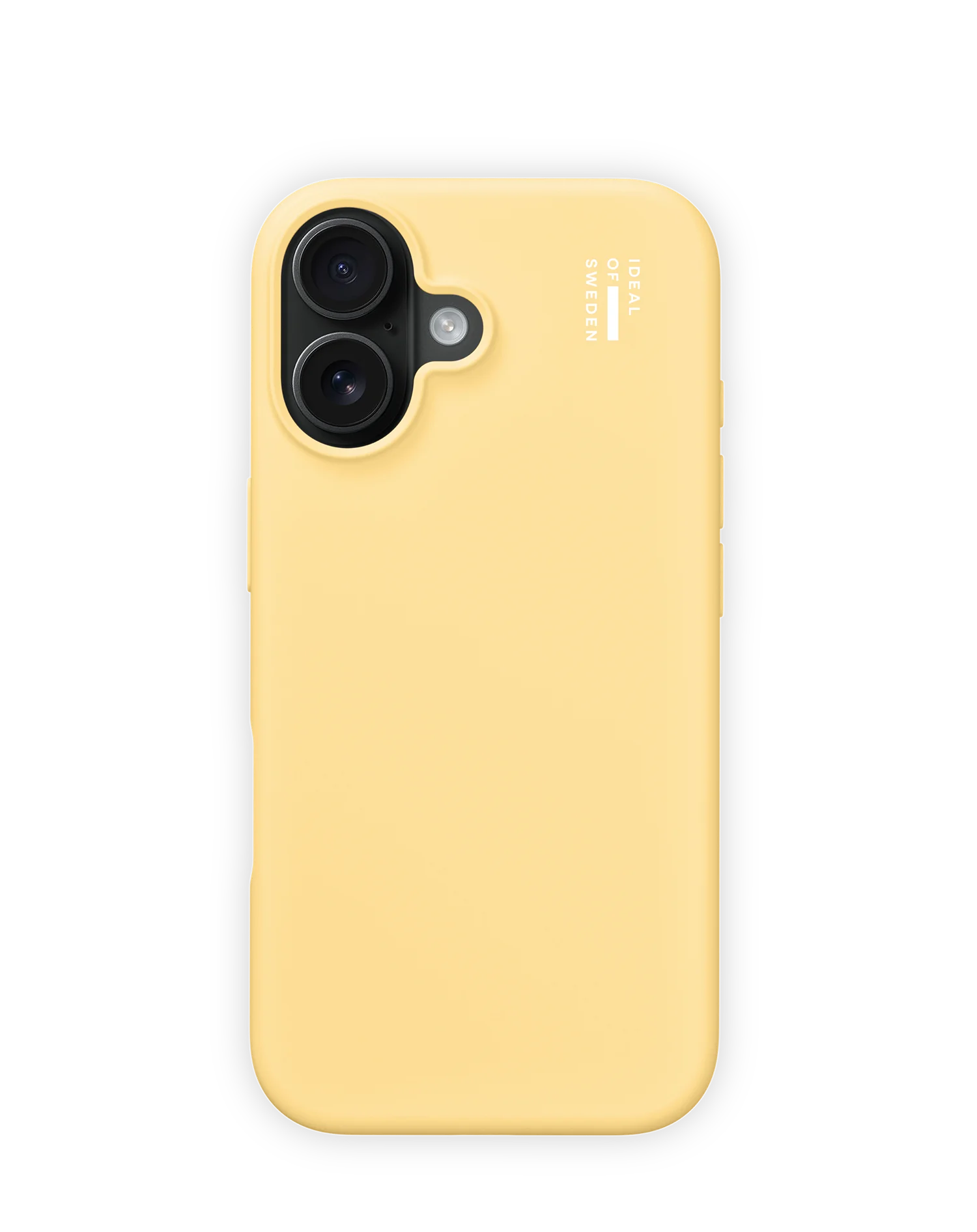IDEAL OF SWEDEN iPhone 17 Magsafe kompatibilis szilikon tok, halvány citromsárga (IDSICMS-I2561-516)