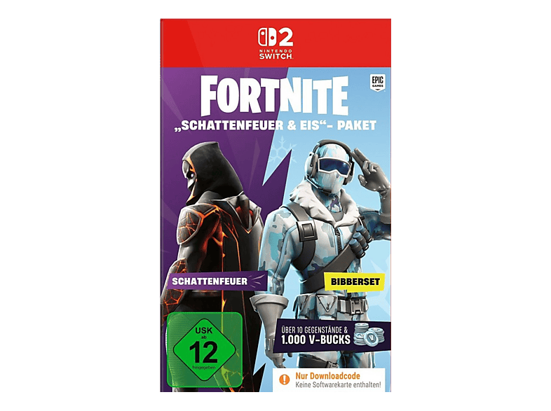 Fortnite Schattenfeuer + Eis Paket (CiaB) - Nintendo Switch 2 [Deutsch]