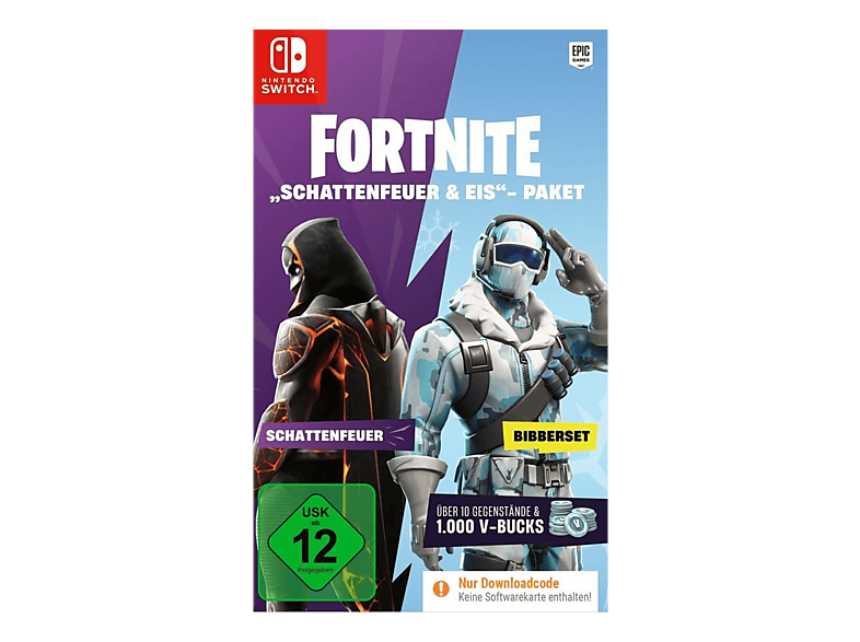Fortnite Schattenfeuer + Eis Paket (CiaB) - Nintendo Switch [Deutsch]