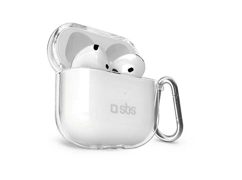 SBS 95397 TPU-Etui für Apple AirPods 4, Transparent; Schutzhülle