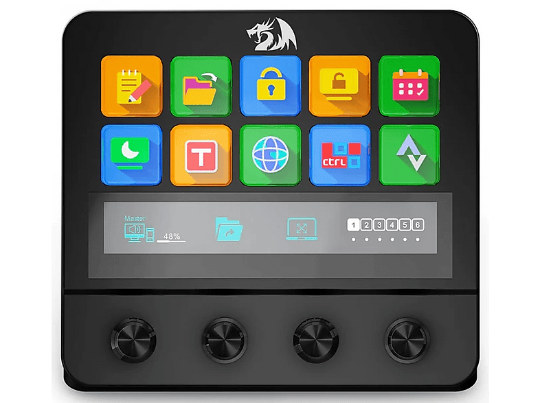 Stream panel REDRAGON SS-552 Ragnaros Czarny – zdjęcie 2