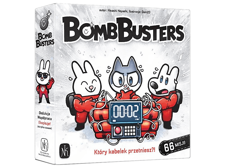 Gra planszowa NASZA KSIEGARNIA Bomb Busters Wielokolorowy