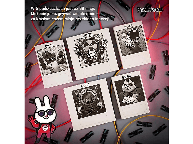 Gra planszowa NASZA KSIEGARNIA Bomb Busters Wielokolorowy – zdjęcie 3