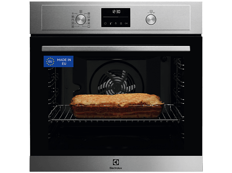 Electrolux – Horno multifunción Electrolux limpieza pirolítica, SurroundCook – EOF6P54TX.
