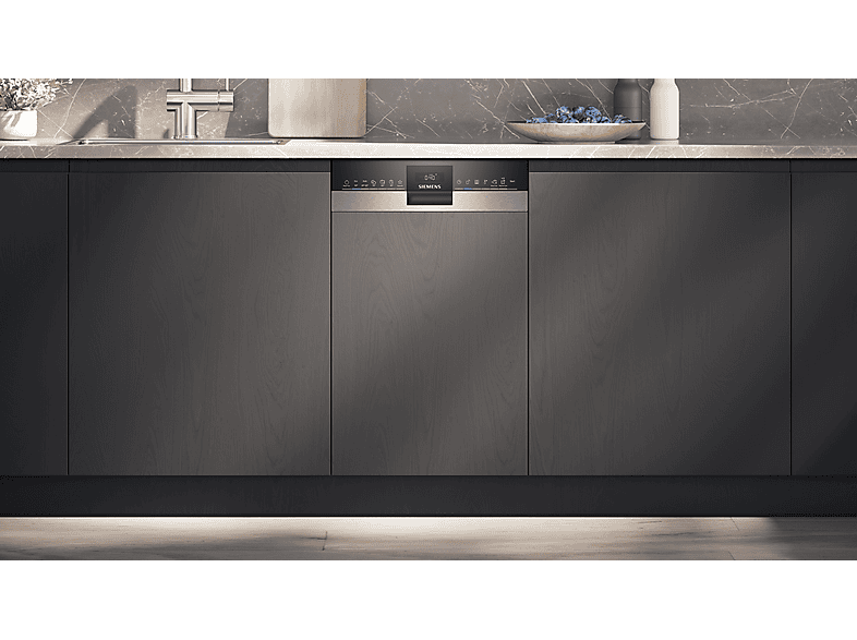 SIEMENS SR53ES25KE iQ300 Geschirrspüler (vollintegrierbar, 448 mm breit, 44 dB (A), B)