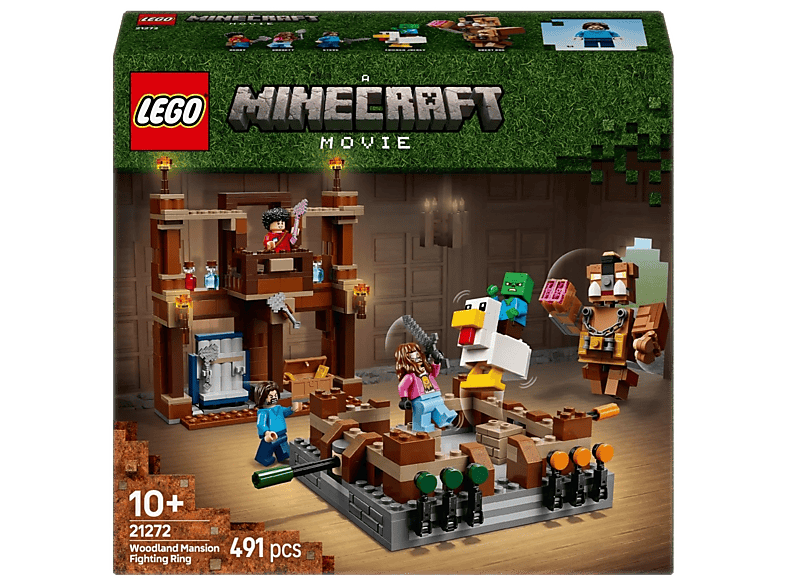 Klocki konstrukcyjne LEGO Minecraft 21272 Ring w Leśnym dworze
