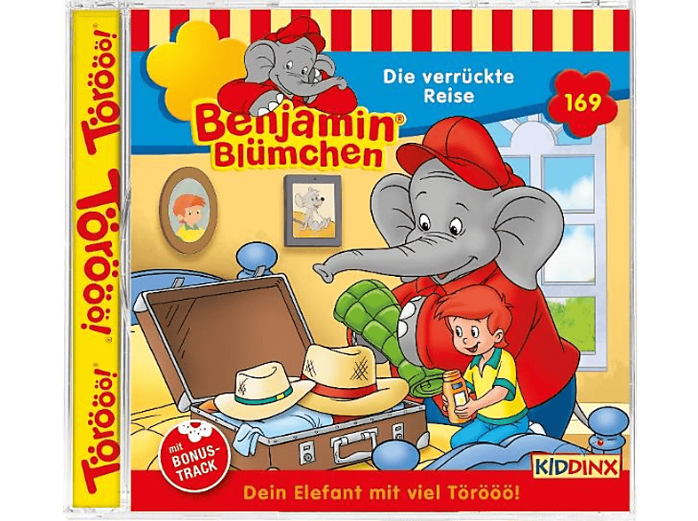 Benjamin Blümchen - Folge 169:Die verrückte Reise [CD]