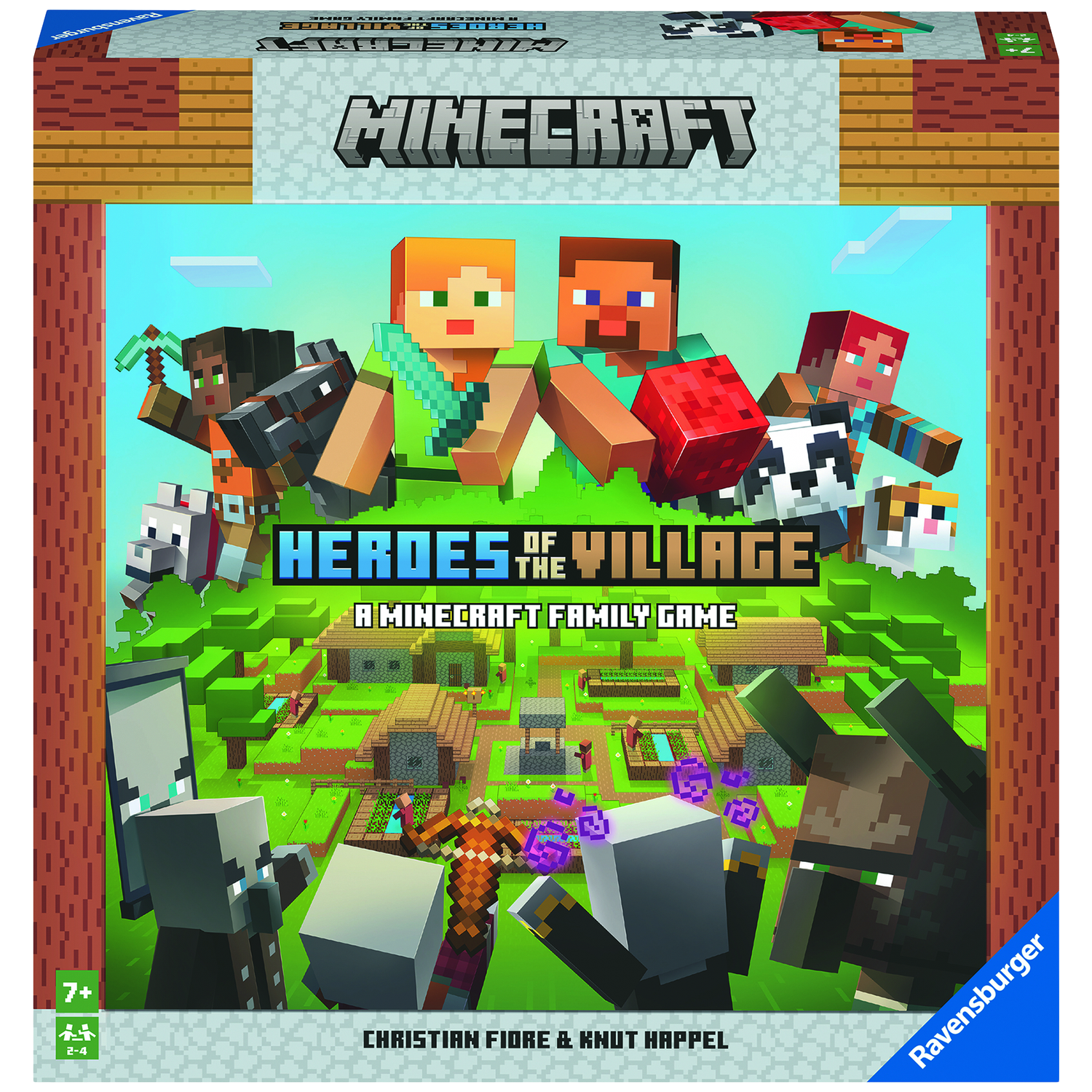 Ravensburger Minecraft Junior - Heroes Spellen