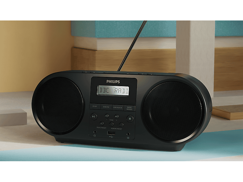 Thumbnail - PHILIPS TAZ 6000 CD Player, Schwarz