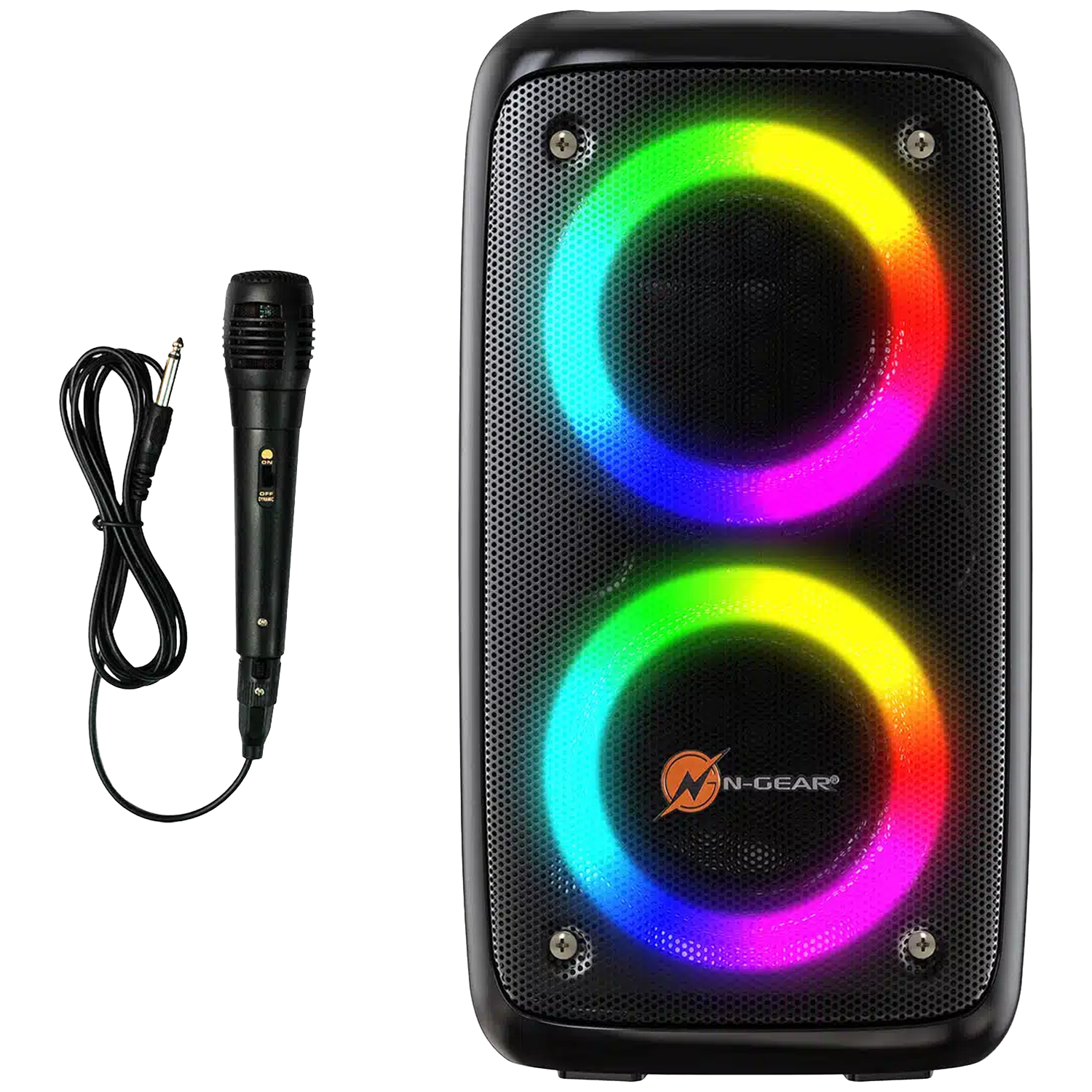 N-gear LGP23m Partyspeaker Zwart