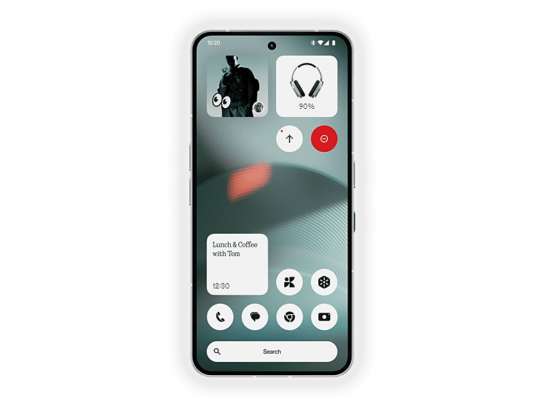 Nothing Phone (3) 16+512GB, White — Essential Space organizza gli appunti con l’IA