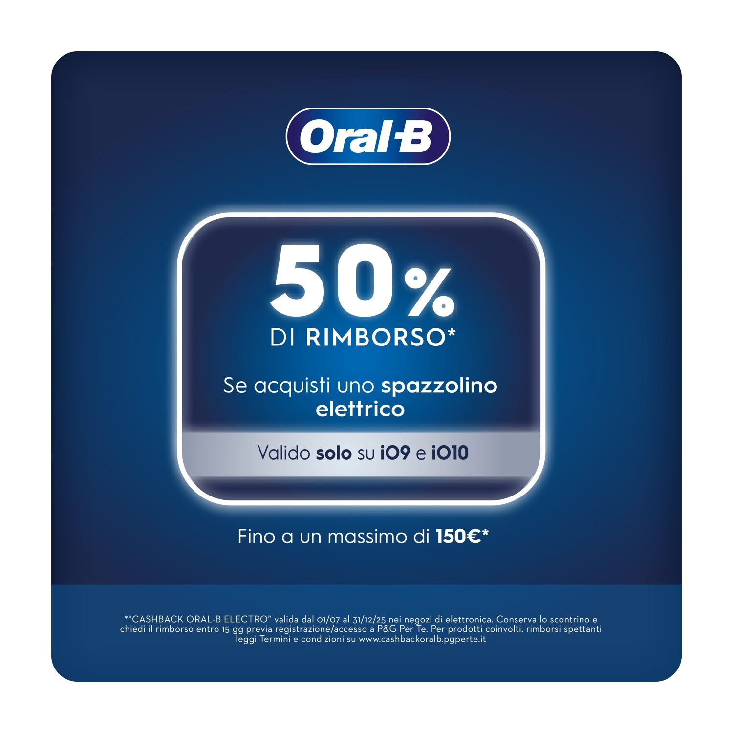 Spazzolino elettrico ORAL-B iO SERIES 10, 7 programmi, con custodia, Nero