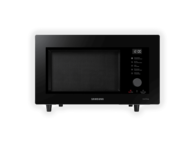 Samsung Mc32Dg7646Kke1 Microonde, potenza microonde 900 W, capacità 32 l, 7 livelli di potenza, funzione grill 1500 Vetro Nero