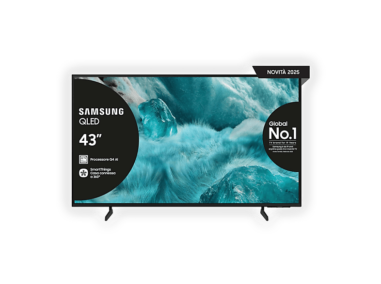 SAMSUNG QE43Q7FAAUXZT TV QLED, 43 '', QLED 4K