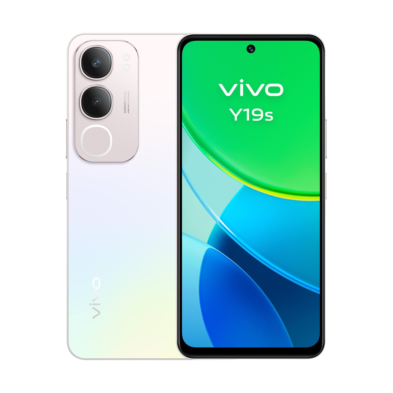 vivo Y19S 128 GB, GB, Silver Smartphone